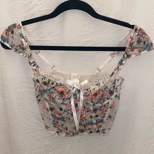 Victoria’s Secret Dream Angel Zipper Corset